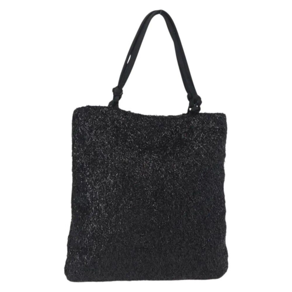 Prada Vintage Tote Nylon Black Nylon Tote Bag Bag